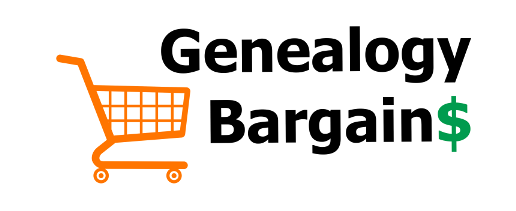Genealogy Bargains scours the Internet and works closely with many genealogy vendors to secure the best deals, the best coupons and the best savings for you.