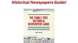 Win a copy of The Family Tree Historical Newspapers Guide from in our latest giveaway at Genealogy Bargains - a great resource for genealogy and family history!