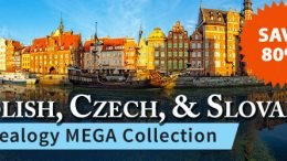 Save 80% on Eastern European Genealogy Bundle from Family Tree Magazine! Get the latest deals at Genealogy Bargains today, Wednesday, April 4, 2018