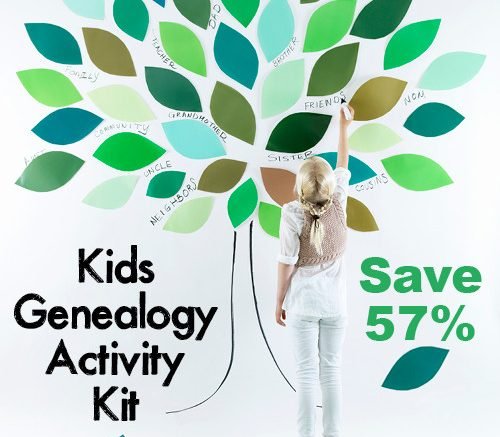 Kids Genealogy Activity Kit - Family Tree Magazine has brought together a lot of kid-friendly genealogy products here to get the next generation interested in genealogy. Timing is great with many schools across the country closing in on summer breaks.