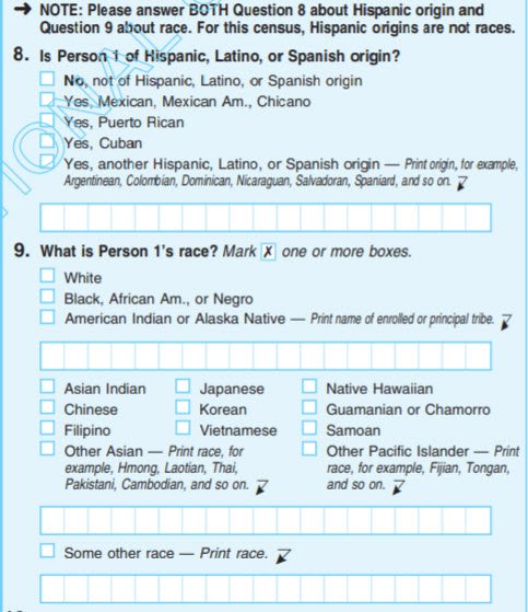 Question 11a – does person speak a language other than English at home and Question 11b – list language if answer to Question 11a is “Yes.” Question 11c – how well does person speak English. Question 12 – place of birth with state if born in the United States and country if foreign born. Question 13 – is person a citizen of the United States. Question 14 – when did person come to live in the United States.