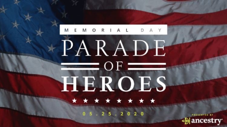 To commemorate Memorial Day from home and the 75th anniversary of the end of World War II, Ancestry® is proud to present its “Parade of Heroes,” a virtual event hosted by Kathie Lee Gifford with a musical performance by Tori Kelly. We invite you to tune in as we stream the parade on our Facebook Page via Watch Party on Monday, May 25 at 11 AM ET (8 AM PT).