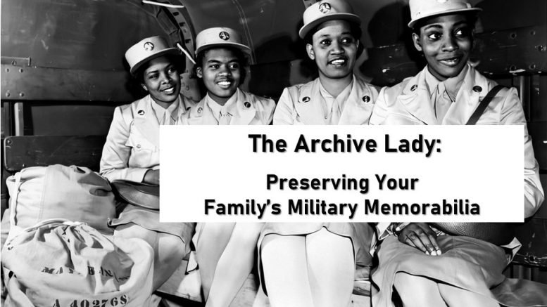 Have an ancestor's World War II uniform or military medals? Melissa Barker, aka The Archive Lady, shares her tips on preserving your family's military memorabilia.